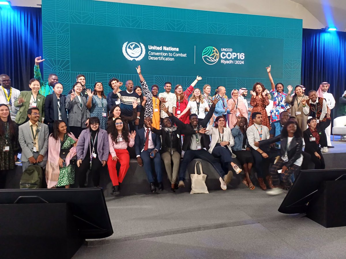 CSIofficials's tweet photo. Crispin Ngakani you've been an outstanding representative for Climate Solution International at @Cop16Riyadh . Thank you for embodying our shared commitment to a sustainable future and driving ambitious action on a global stage! https://t.co/w3ZR0JwugT