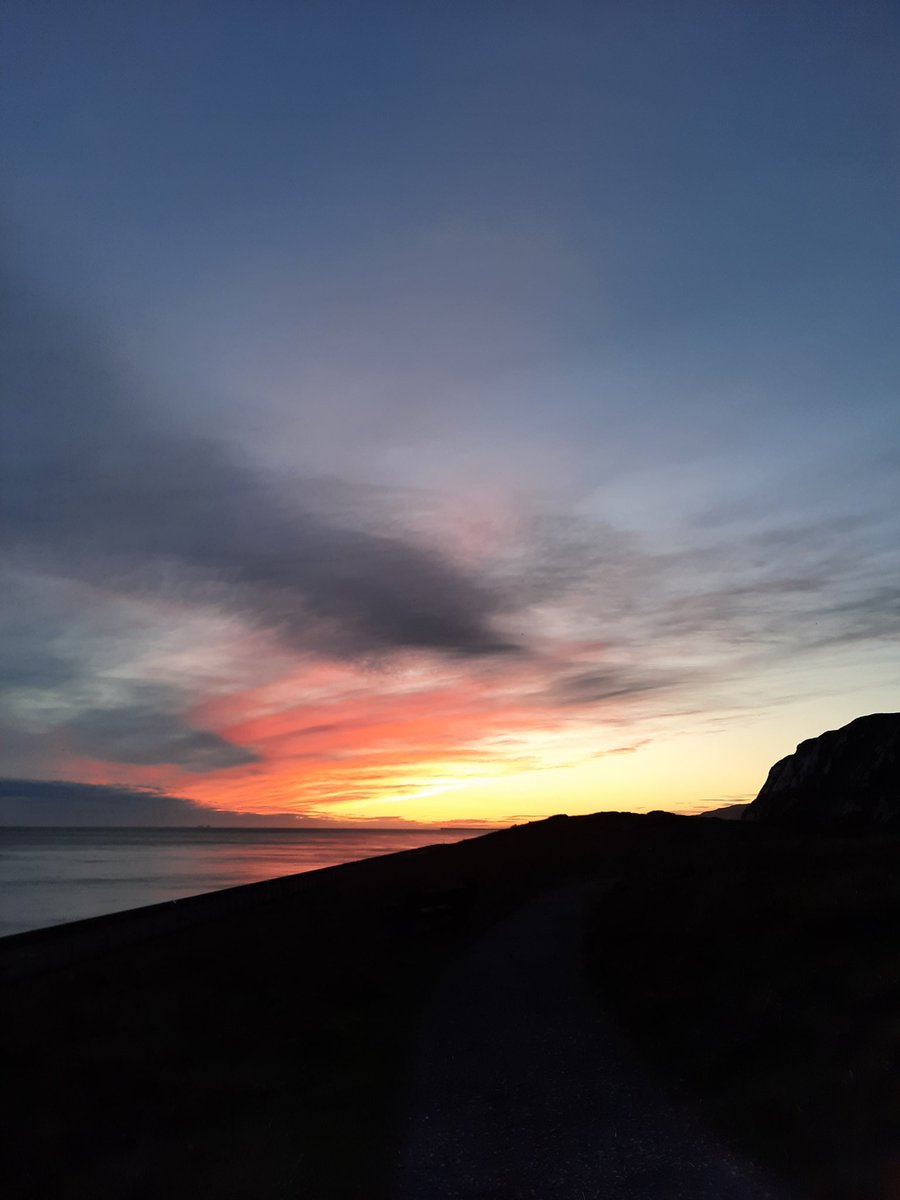 Sunsets at Samphire Hoe are a winter delight. Have you captured a good one?