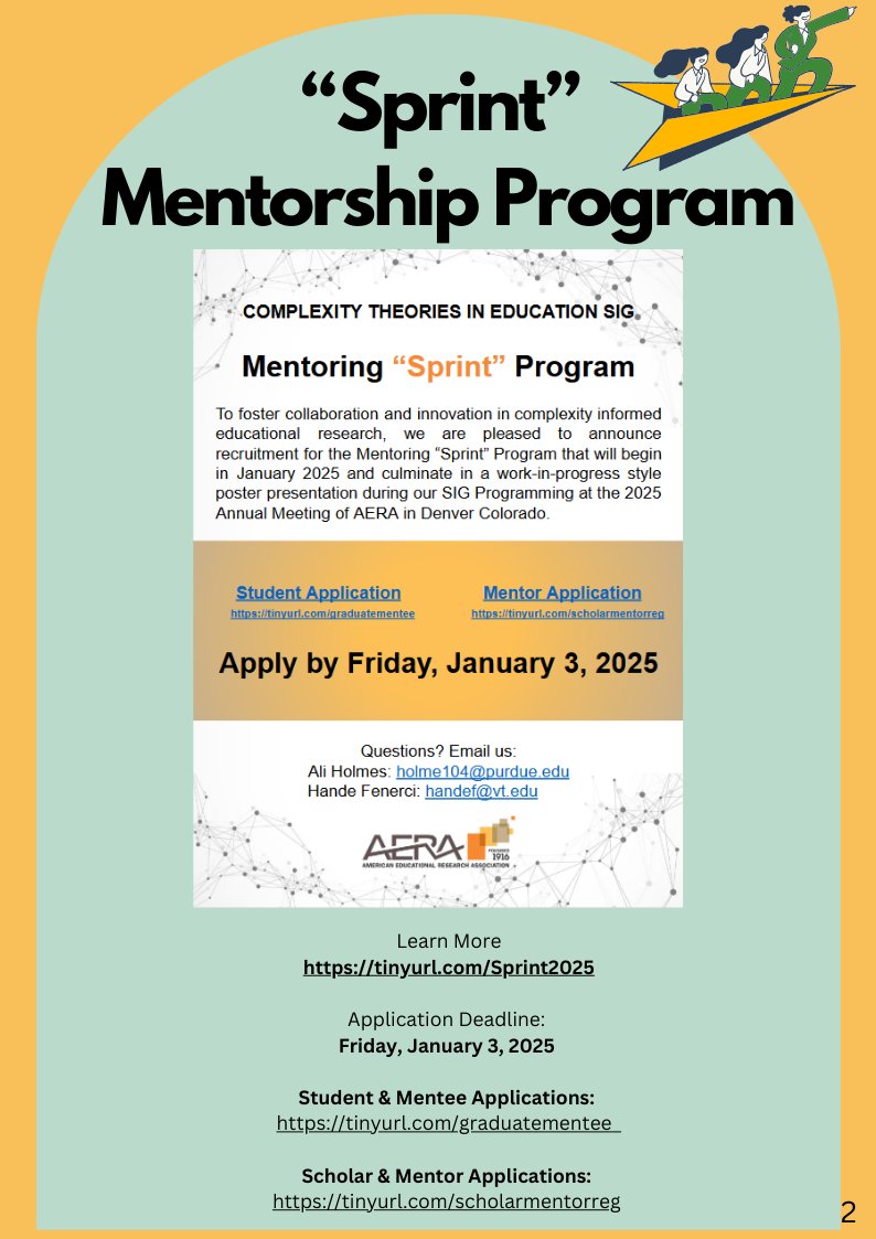 AERA Complexity SIG 17 tweet media