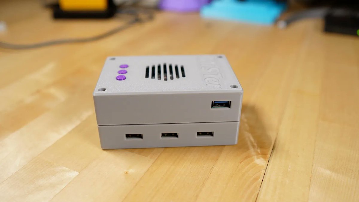 ToddsNerdCave's tweet photo. 2 new releases on Printables!

I have added the @TakiUdon_  MiSTer Pi Compact case as a free download.

Also joining it is the QMTech stack version.

MiSTer Pi: https://t.co/iybcHedQTI

QMTech: https://t.co/lkNjmmQny0

Merry Christmas!

Like and repost! https://t.co/cXiYDiL79x