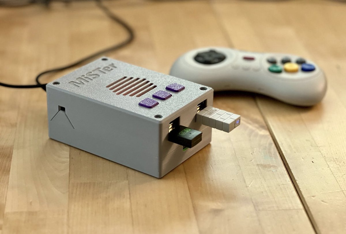 ToddsNerdCave's tweet photo. 2 new releases on Printables!

I have added the @TakiUdon_  MiSTer Pi Compact case as a free download.

Also joining it is the QMTech stack version.

MiSTer Pi: https://t.co/iybcHedQTI

QMTech: https://t.co/lkNjmmQny0

Merry Christmas!

Like and repost! https://t.co/cXiYDiL79x