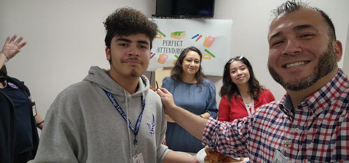 josesantos001's tweet image. Shoutout to the 128 students @ChallengeECHS for achieving perfect attendance during the second six weeks! Your dedication is truly inspiring. Let’s keep it going for the 3rd and 4th six weeks! Enjoy your well-deserved pizza party! 🍕 #PerfectAttendance #KeepItUp