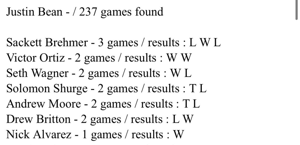 Justin Bean tweet media