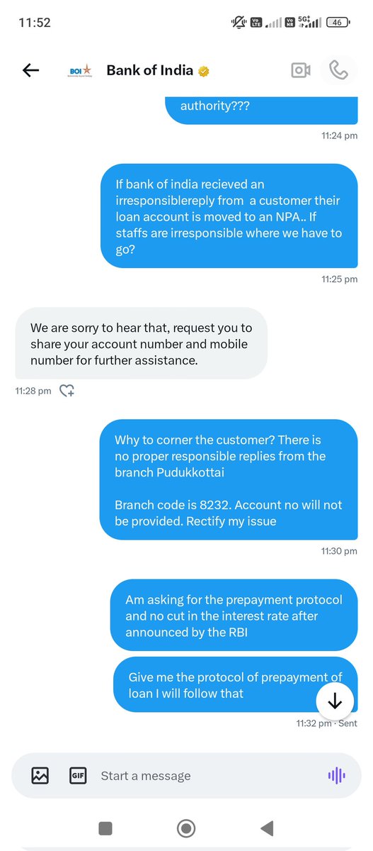 imsivahort's tweet photo. @BankofIndia_IN The best reply recieved from @BankofIndia_IN Public will see the reply from the IT team of @BankofIndia_IN https://t.co/uLIIyPJXxf