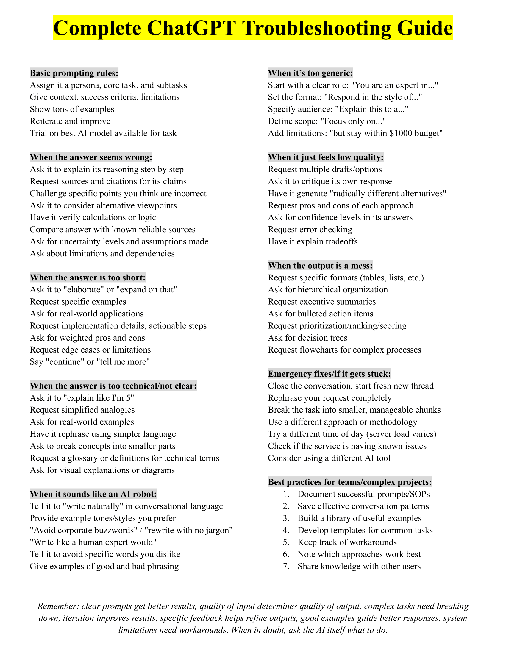 Allie K. Miller on X: &ldquo;I created this ultimate ChatGPT 