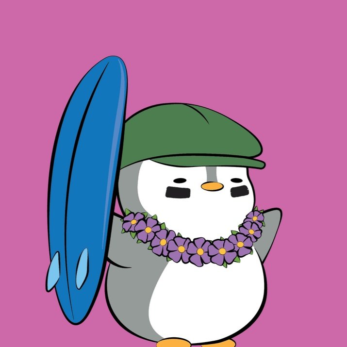$pengu tomorrow as announced by <a href="/pudgypenguins/">Pudgy Penguins</a> .   Who else is ready to surf the wave to success!   

<a href="/LilPudgys/">Lil Pudgys</a> <a href="/pudgypenguins/">Pudgy Penguins</a> you excited?   Thank you <a href="/LucaNetz/">Luca Netz 🐧✳️</a> !