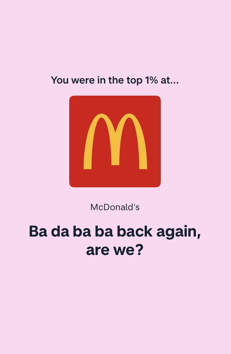 Jamie4711's tweet photo. @McDonaldsUK Do you need my address to send me VIP Goodies? https://t.co/jeVSjnSDPl