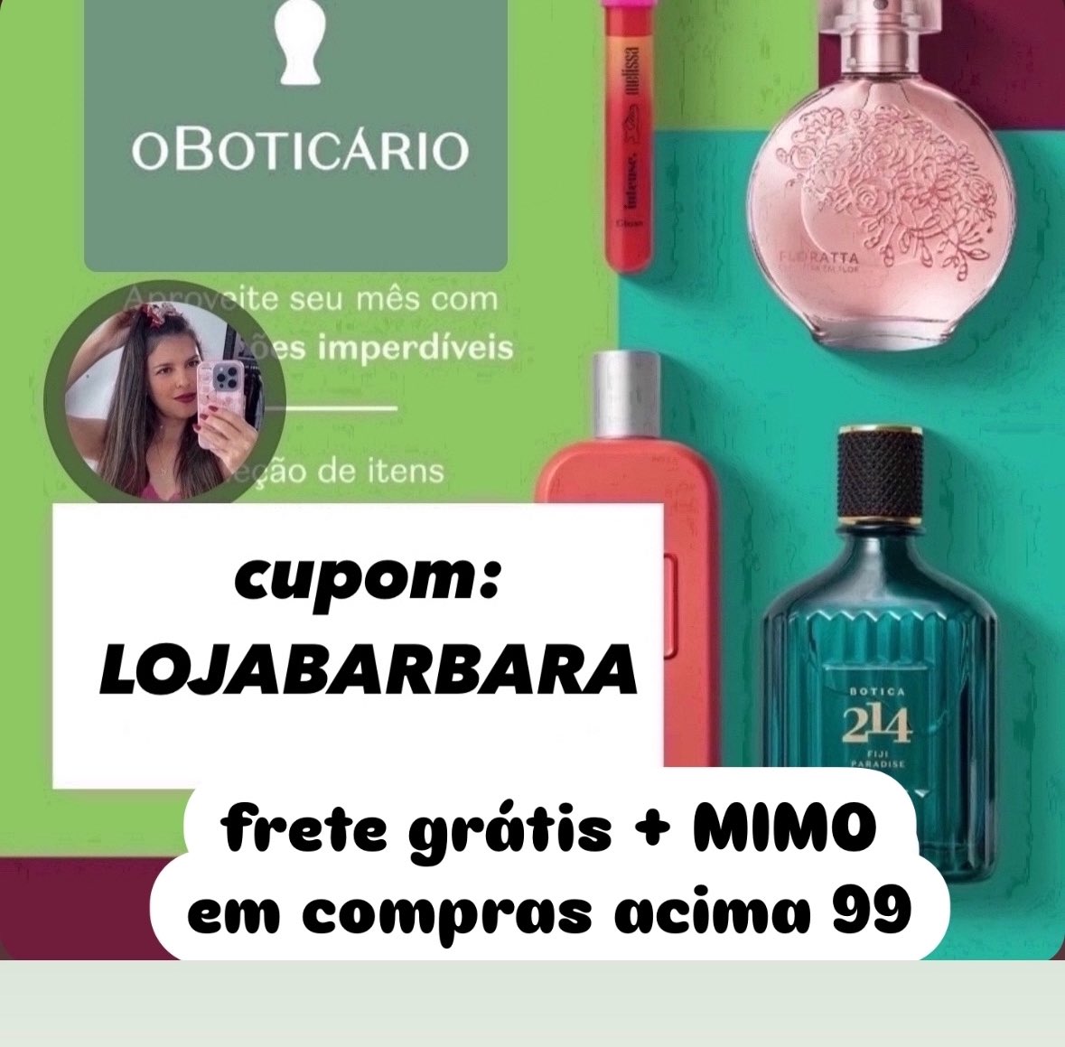 Cupom O Boticario tweet media