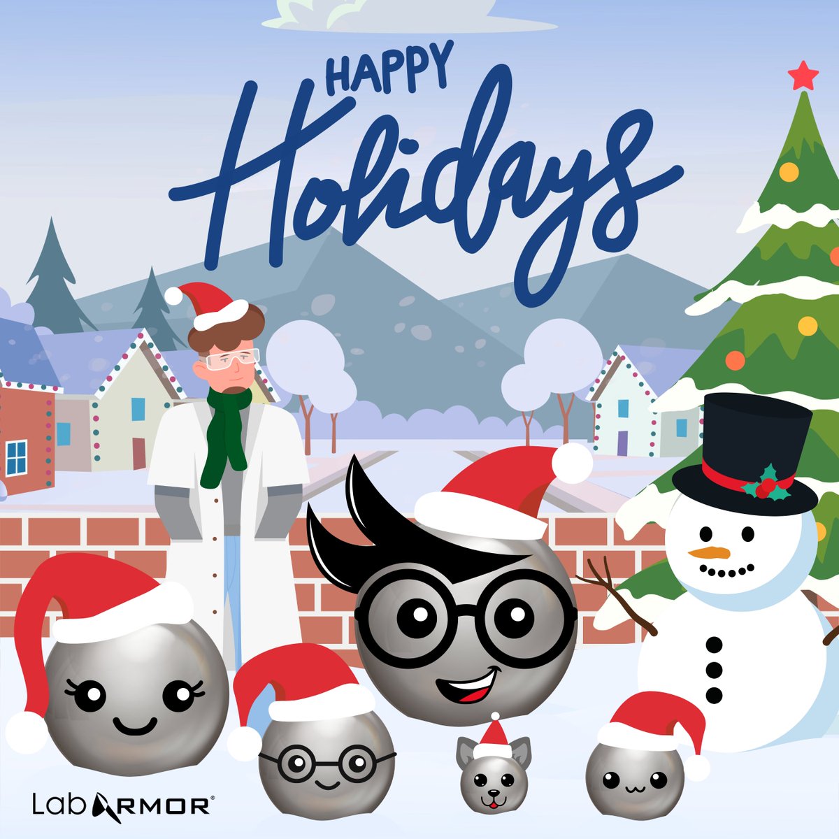 Lab Armor (@labarmorllc) on Twitter photo Danny, Bede, and the rest of the Lab Armor crew are sending warm wishes your way this holiday season. We’re so grateful for your support and hope your days are full of laughter, joy, and a little extra sparkle! ☃️✨
#ecofriendly #labequipment #scientificresearch Danny, Bede, and the rest of the Lab Armor crew are sending warm wishes your way this holiday season. We’re so grateful for your support and hope your days are full of laughter, joy, and a little extra sparkle! ☃️✨
#ecofriendly #labequipment #scientificresearch