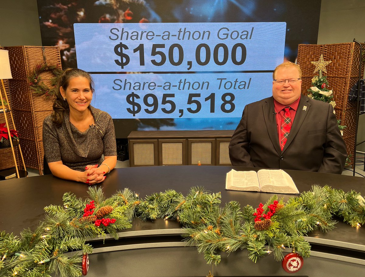 WLMBTV40's tweet photo. A big THANK YOU to all who gave during the WLMB Christmas Telethon of 2024! With ending at 63% of our goal - we would like to encourage those who have not made a financial gift to prayerfully do so at https://t.co/w2Z6hPXrbS https://t.co/jFUV6tRtdv