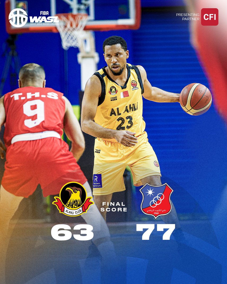OfficialWASL's tweet image. Kuwait SC does it again🔥 The streak goes on with a dominant win over Al Ahli Club.

#FIBAWASL #WASL #KuwaitSC #AlAhliClub
