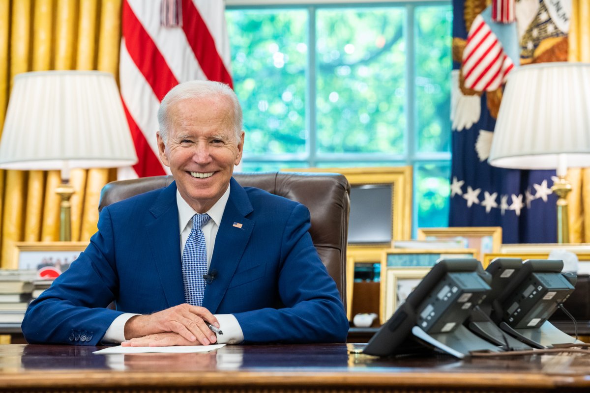 POTUS46Archive's tweet photo. Over the last four years, my Administration has worked hard to lay the foundations for a promising new chapter in our American comeback story.

I wrote about it here, take a look: https://t.co/G9AG4tVqNv