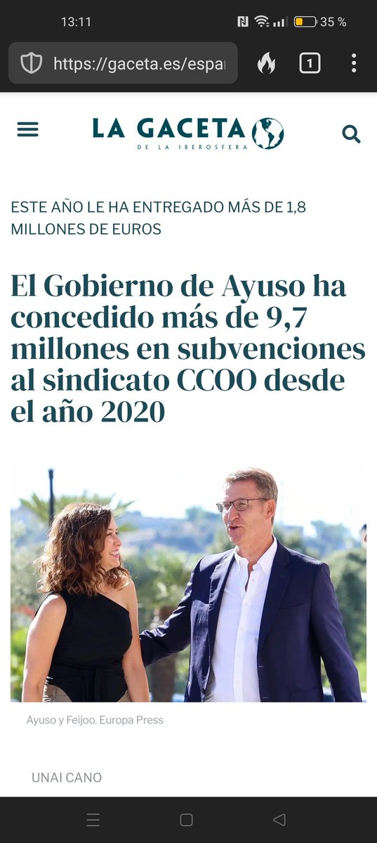 eresolidario's tweet image. Subvencionado en parte por el PP de Ayuso y Feijoo #PPSOE #PSOEAzul