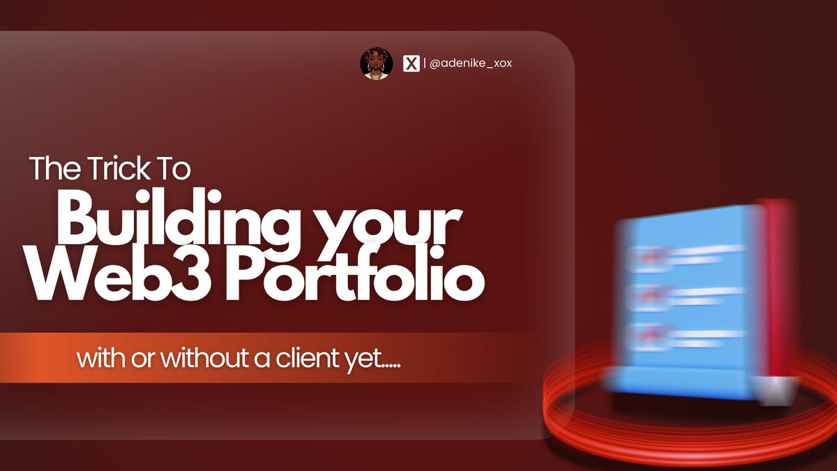 I can get any job without a portfolio or a client!

If that’s you, let me save you the disappointment— you’re NGMI.

That mindset will keep you broke in 2025.

Here’s how I built part of my Portfolio from scratch, and landed real results without a client.

🖤 + Open 🧵/