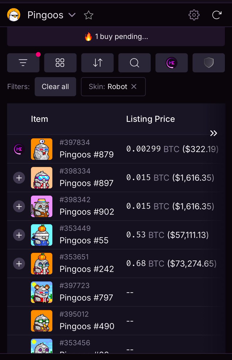 treb_btc's tweet photo. Robot skin on the floor๐ @PingoosOrd Grails getting swept ๐งน Thereโs still time!! Congrats buyer ๐ฅณ Canโt believe I missed it ๐ฅฒ๐ง #Pingoos $PING #BTC https://t.co/IlAXJKgLSI