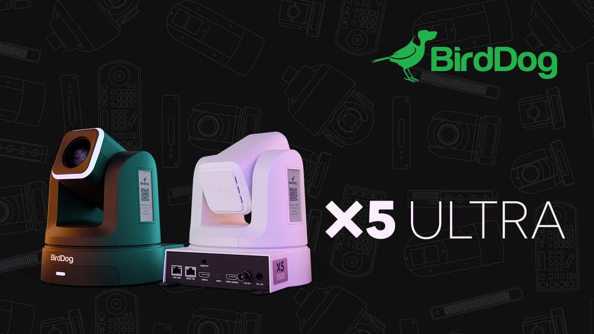 flormartzav's tweet image. BirdDog X5 Ultra
flormartz.com/birddog/
Las producciones son exigentes; el X5 Ultra hace que la exigencia sea pan comido. Con una capacidad, una calidad y un rendimiento incomparables, lleve su juego PTZ a otro nivel con el X5 Ultra.
#BirdDog #4KCamera #NDI