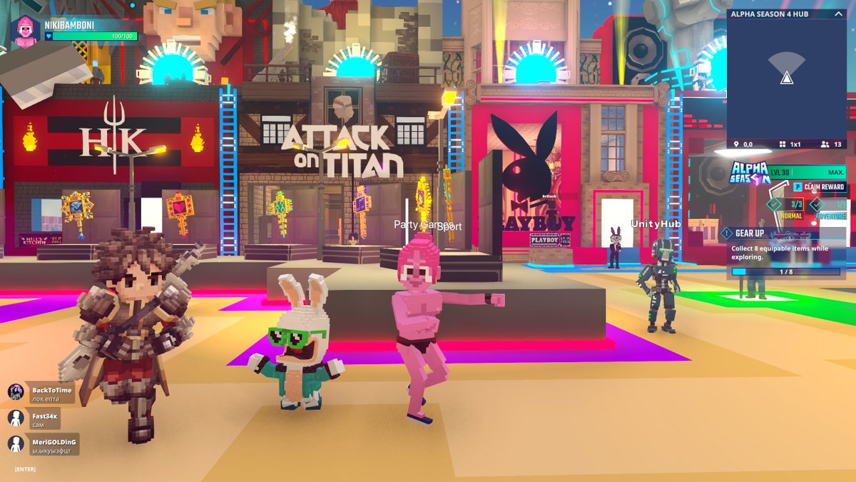 🥳🎊 Partying it up at the Alpha Season 4 bash in <a href="/TheSandboxGame/">The Sandbox</a> Hub! The metaverse knows how to throw a party! register-landings.sandbox.game/alphaseason4-s… #TheSandbox #AlphaSeason4 #AS4SocialChallenge