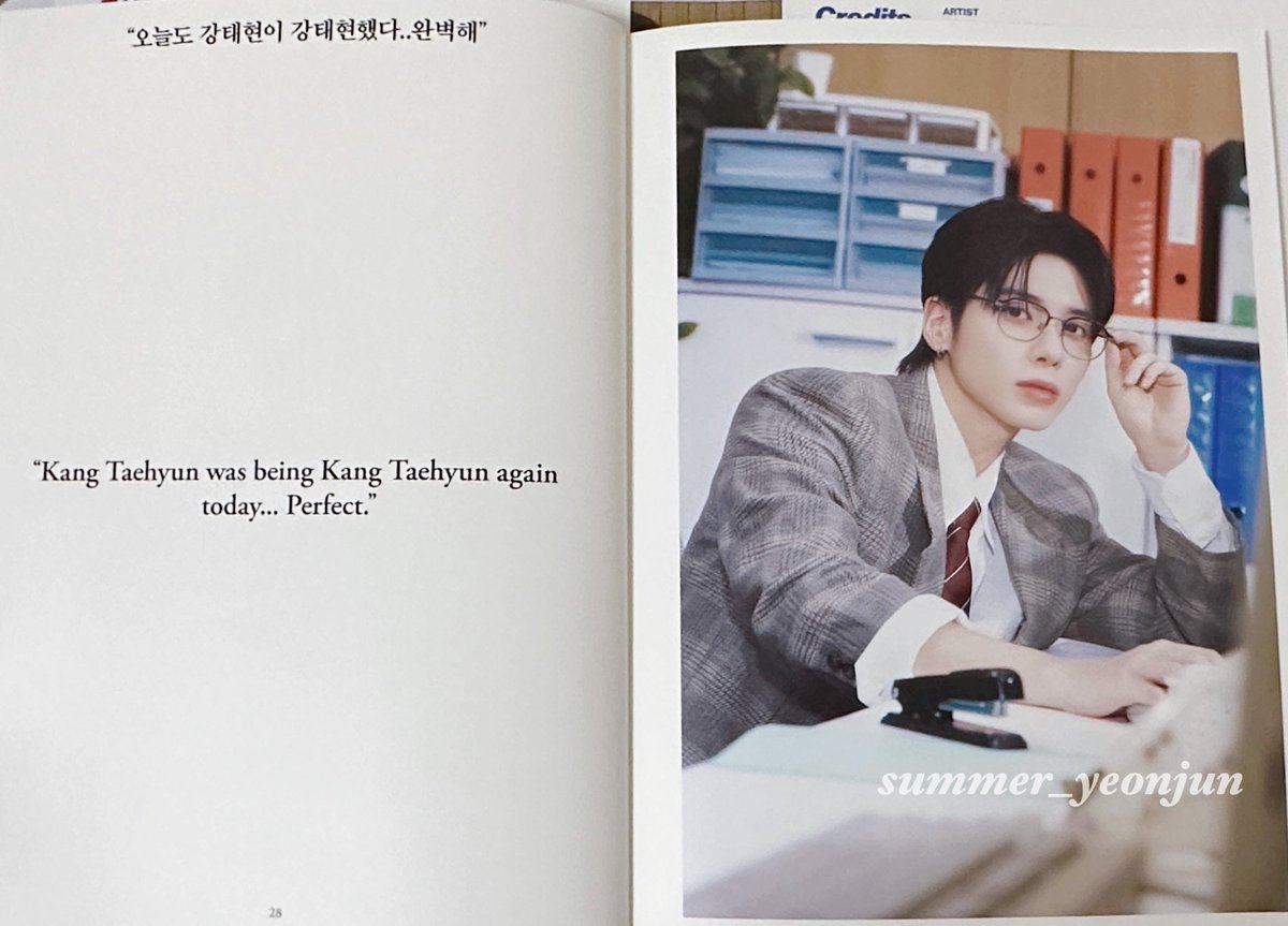 "kang taehyun was being kang taehyun again today... perfect" this quote is just so taehyun coded 😭😭