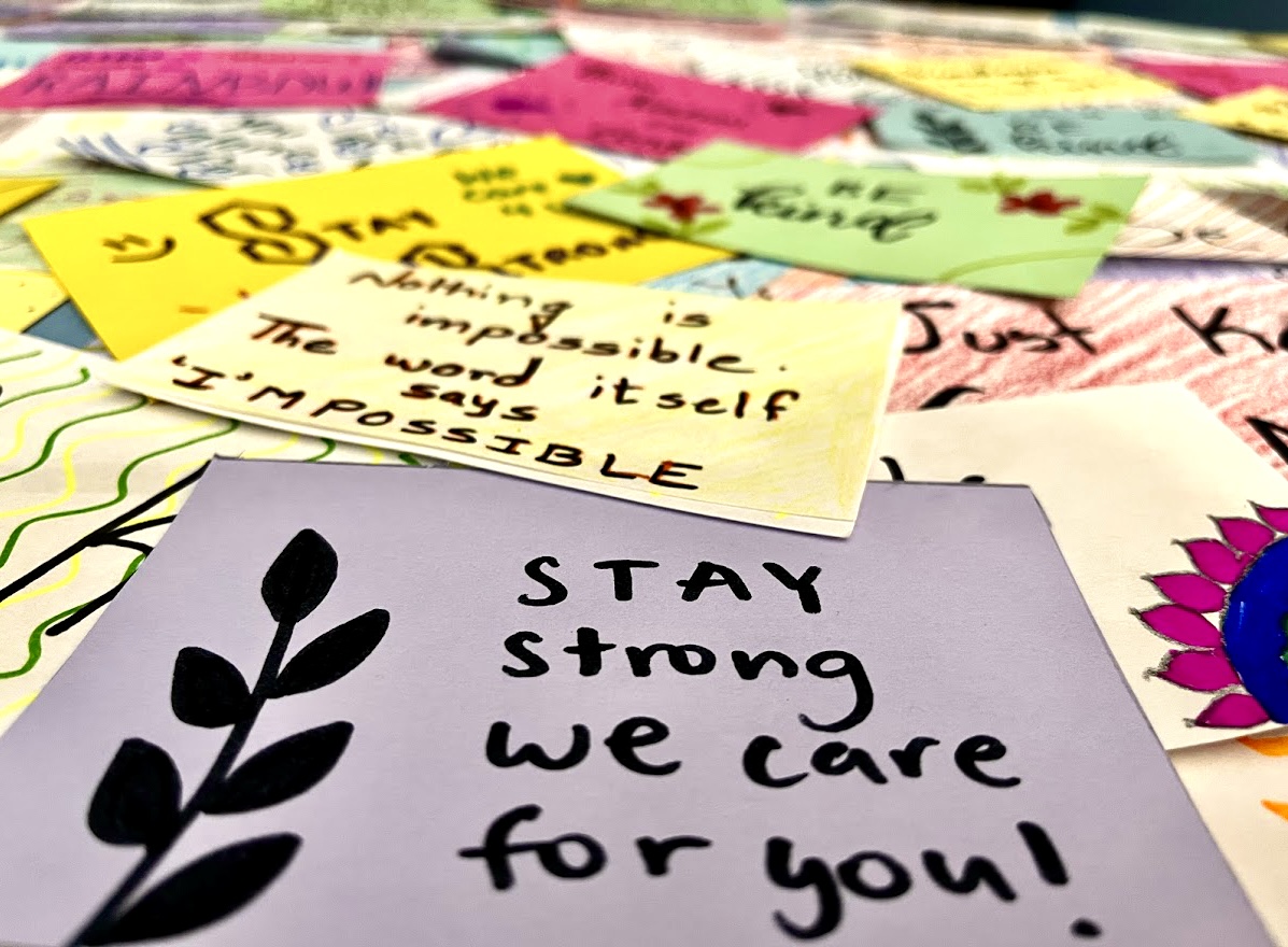 joinnest4's tweet photo. Spreading love worldwide!💌 Thru #NEST4US #NESTKares #NotesofKindness initiative, our #volunteers are creating heartfelt messages across the #globe to #uplift & #inspire the #community. A simple note can bring #joy & #hope to someone’s day! #Service #Love https://t.co/TnRs0vVqL4 https://t.co/nQT2oypcz8