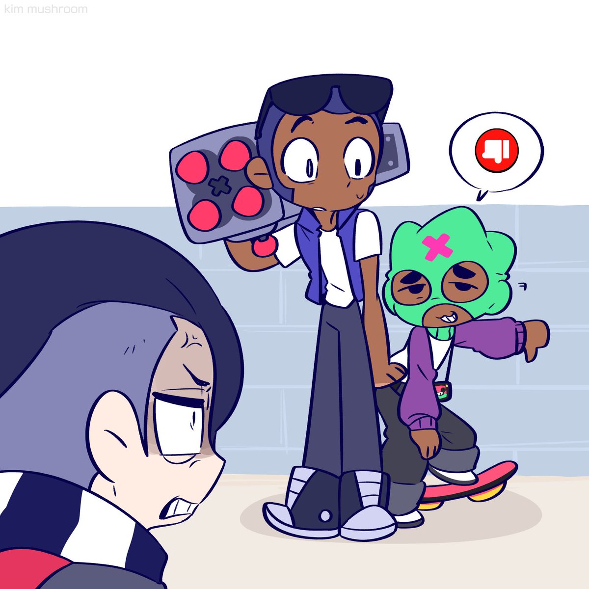 Brock & Ollie🎵📼💚 (+Doodles) #BrawlStars #브롤스타즈