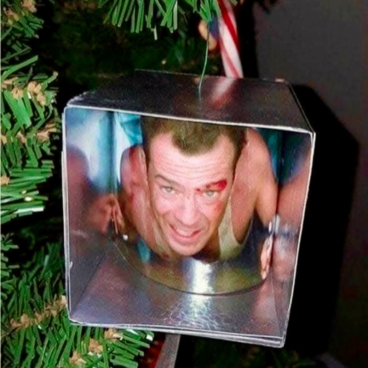 The perfect Christmas ornament. Yippikayee