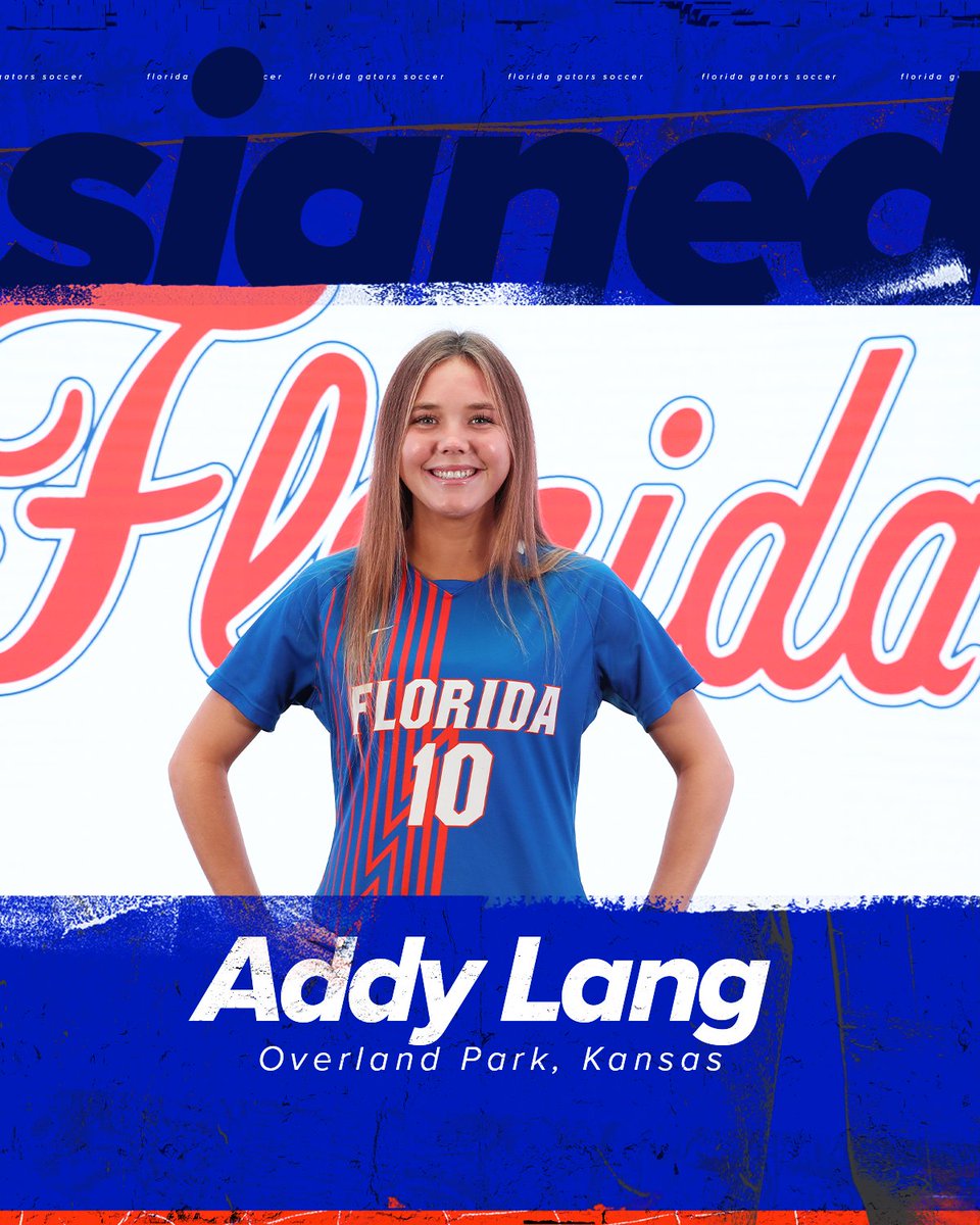 Another addition bringing experience from the Atlantic 10 Conference ➡️ 𝗔𝗱𝗱𝘆 𝗟𝗮𝗻𝗴!

Welcome to <a href="/UF/">FLORIDA</a> and to #Gators ⚽️!

🔗 tinyurl.com/m5przn94

#GoGators | 🐊⚽️