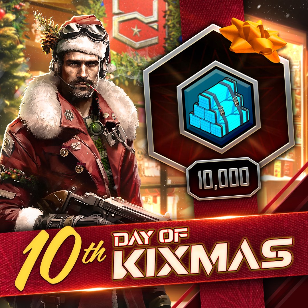 war_commander's tweet photo. 🎁On the 10th Day of KIXMAS War Commander Gave to me, 10,000 FREE Advanced Materials! Log in now to claim your free gift.
#warcommander #kixmas #war #commander #holiday
#free #gift https://t.co/JfESWzeLSc