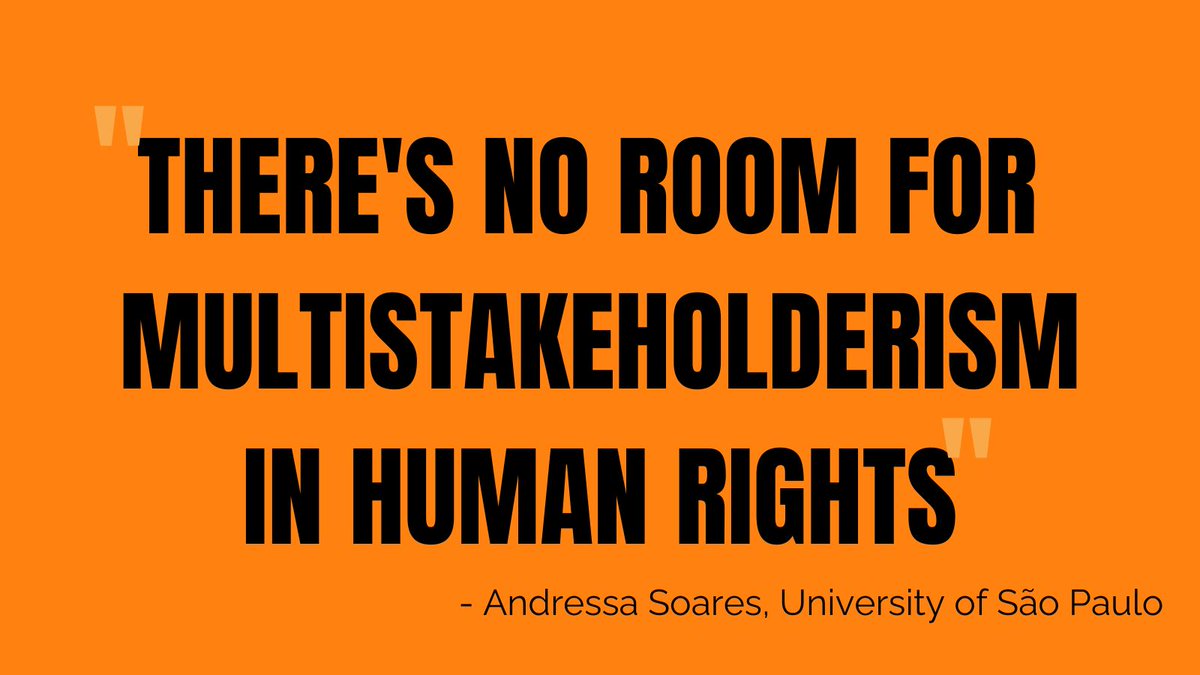 Transnational corporations aren't a stakeholder when it comes to a #BindingTreaty to hold THEM accountable

Violating #HumanRights, decimating the environment and tearing through communities for the sake of profit is a RED LINE

TNCs, you and your reps are not welcome here👋