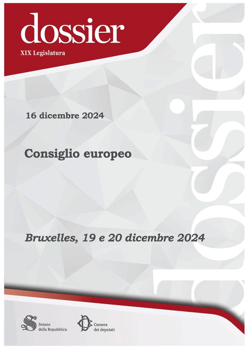 Consiglio europeo - Bruxelles,19 e 20 dicembre 2024
senato.it/service/PDF/PD…
