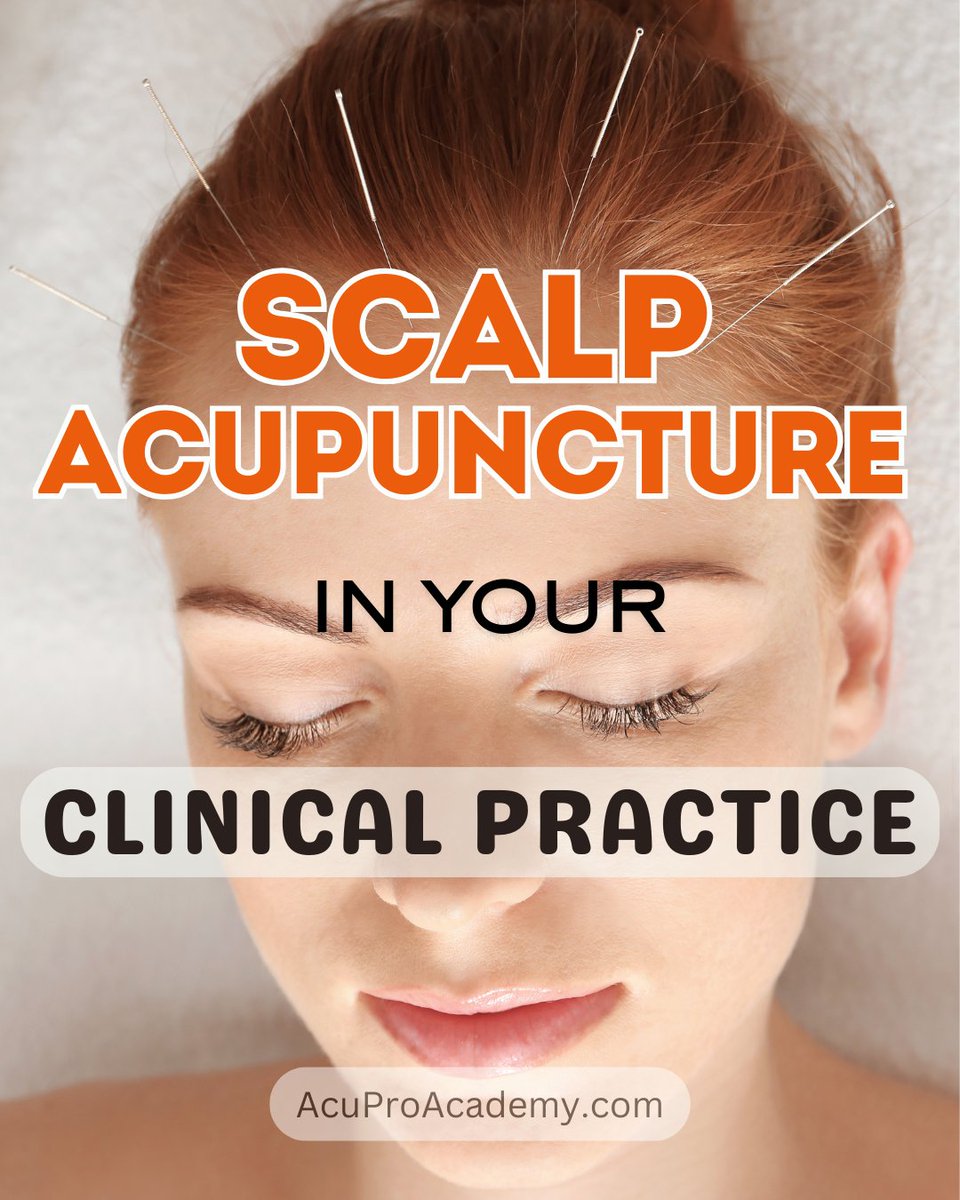 AcuProAcademy's tweet photo. Revolutionize your acupuncture practice with Whole-Body Scalp Holography Acupuncture! Get 1.75 CEU credits, lifetime access, and support ๐ฅ
https://t.co/J9KQeJIdBz
#balancesystem #onlinecourse https://t.co/OmCxuiAVSn