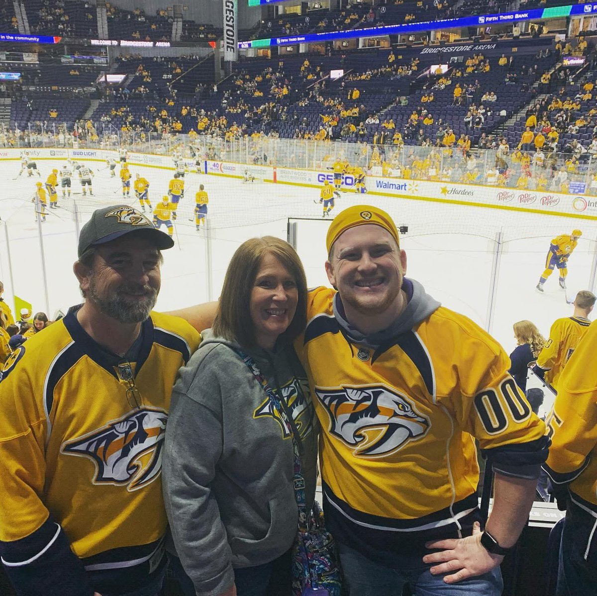 jackson_lelle's tweet photo. @PREDSident A few years back, my parents got me tickets to my first Preds game after watching them on TV for years. That whole experience was so special to share with them! https://t.co/S45XZ8aVdp