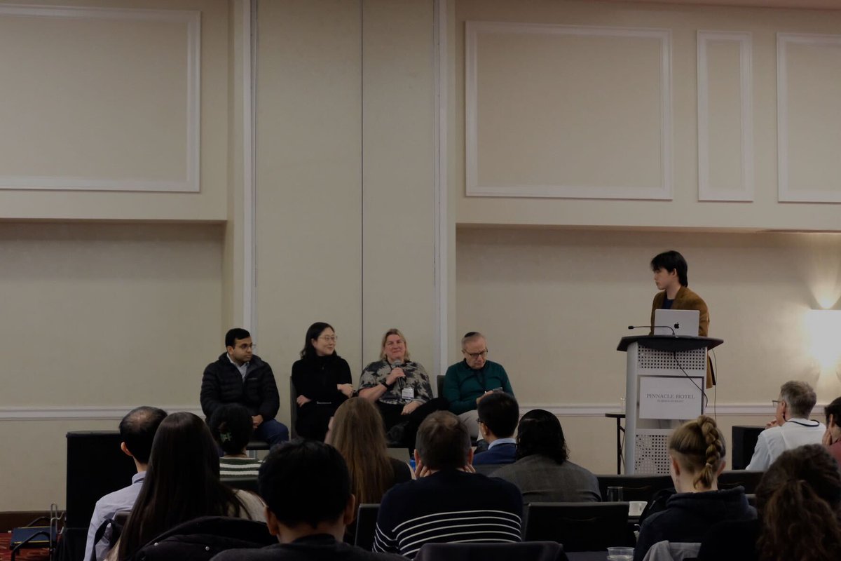 ML4H (@symposiumml4h) on Twitter photo Our first panel today discussed the challenges of deploying AI models in healthcare settings. Thank you to our panelists <a href="/_asubbaswamy/">Adarsh Subbaswamy</a>, <a href="/WonderMixTape/">Dr Shannon McWeeney 🇺🇦 is on BlueSky & Mastodon</a>, <a href="/zakkohane/">Isaac Kohane</a> and <a href="/suinleelab/">Su-In Lee</a>! Our first panel today discussed the challenges of deploying AI models in healthcare settings. Thank you to our panelists <a href="/_asubbaswamy/">Adarsh Subbaswamy</a>, <a href="/WonderMixTape/">Dr Shannon McWeeney 🇺🇦 is on BlueSky & Mastodon</a>, <a href="/zakkohane/">Isaac Kohane</a> and <a href="/suinleelab/">Su-In Lee</a>!
