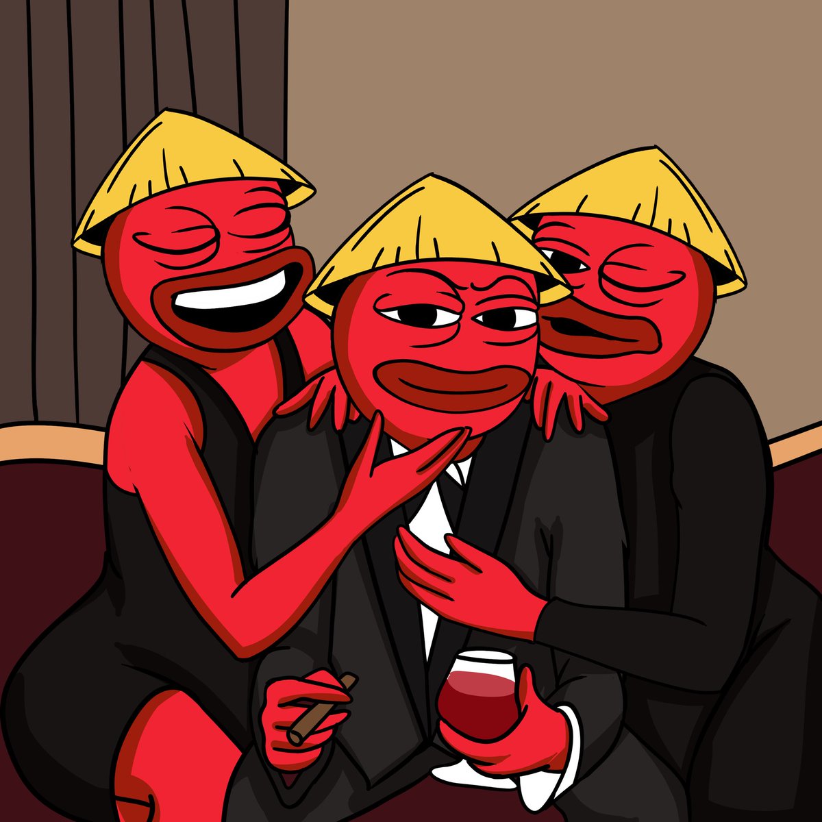 $ETH season is coiling up right before our eyes. The memecoin supercycle is starting to heat up. 

$PEIPEI Peioneers we got next 🐸🫵