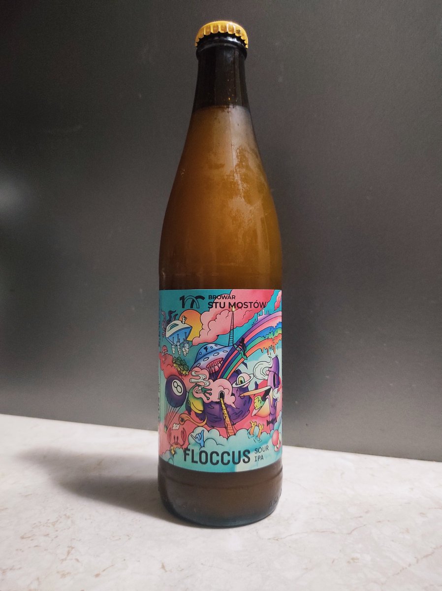 BojanowskiMarek's tweet image. #581
🍺 Floccus
🇵🇱Browar Stu Mostów
Sour IPA
Alk. 5.6%
Ekst.wag. 23.0
4/5
#craftbeer #polishbeer #IPA #sour #piwokraftowe #browar #StuMostów #beergeak #wroclaw
@BrowarStuMostow