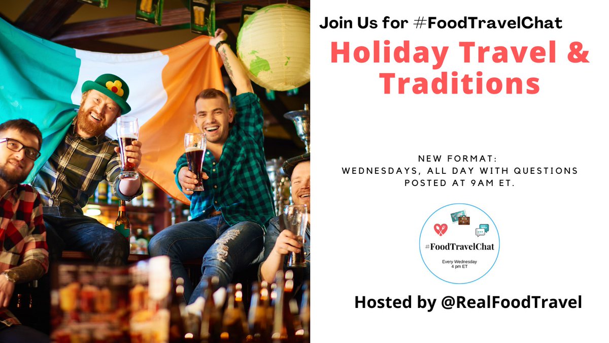 Real Food Traveler (@realfoodtravel) on Twitter photo Where would you like to travel to celebrate that country's big holidays? Let us know on #FoodTravelChat Wednesday.
<a href="/ChinaMatt/">(((BoozeFoodTravel))) BIG BLUE CHECK</a> <a href="/academicknight/">Marlene T. Diaz</a> <a href="/CelebrityCruise/">Celebrity Cruises</a>
@beachesInaz <a href="/Hotel_Nhampton/">Hotel Northampton</a> <a href="/mandide/">Mandi DeGroff Munger</a>
realfoodtraveler.com/this-week-on-f… Where would you like to travel to celebrate that country's big holidays? Let us know on #FoodTravelChat Wednesday.
<a href="/ChinaMatt/">(((BoozeFoodTravel))) BIG BLUE CHECK</a> <a href="/academicknight/">Marlene T. Diaz</a> <a href="/CelebrityCruise/">Celebrity Cruises</a>
@beachesInaz <a href="/Hotel_Nhampton/">Hotel Northampton</a> <a href="/mandide/">Mandi DeGroff Munger</a>
realfoodtraveler.com/this-week-on-f…
