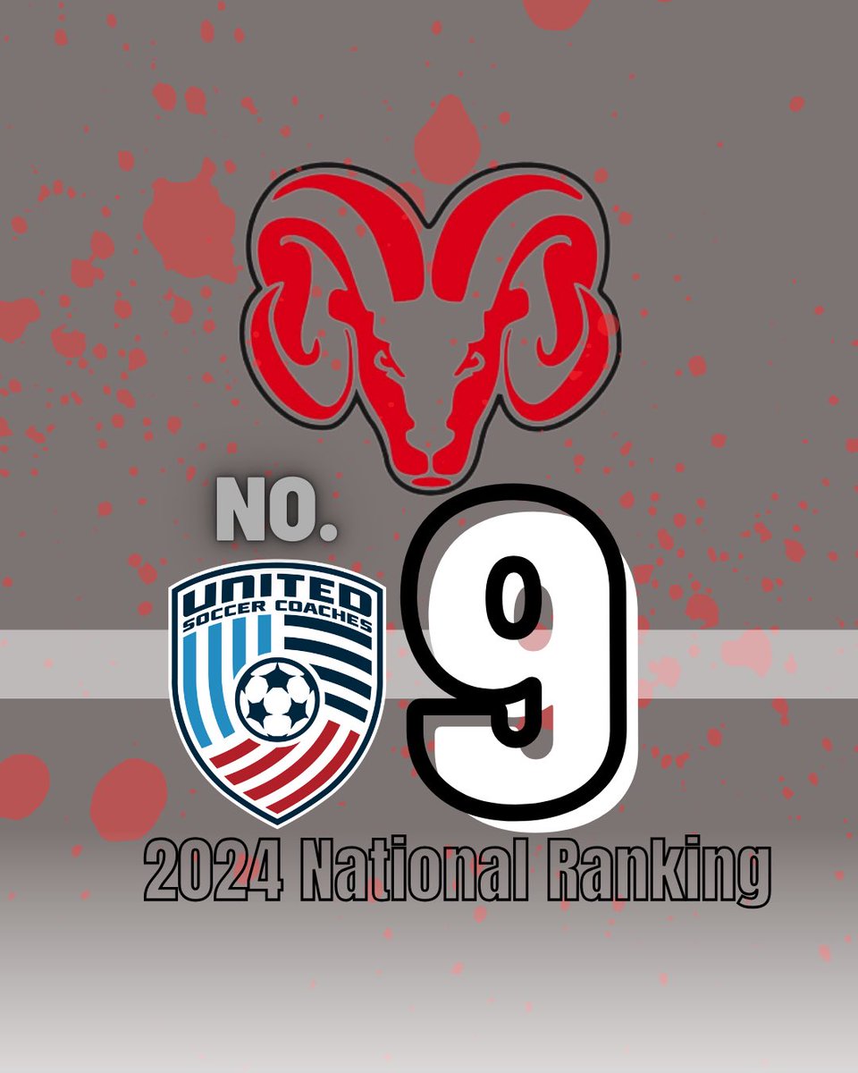 2024 Fresno City College Men’s Soccer is Nationally Ranked No. 9 by United Soccer Coaches. 🐏 ⬆️