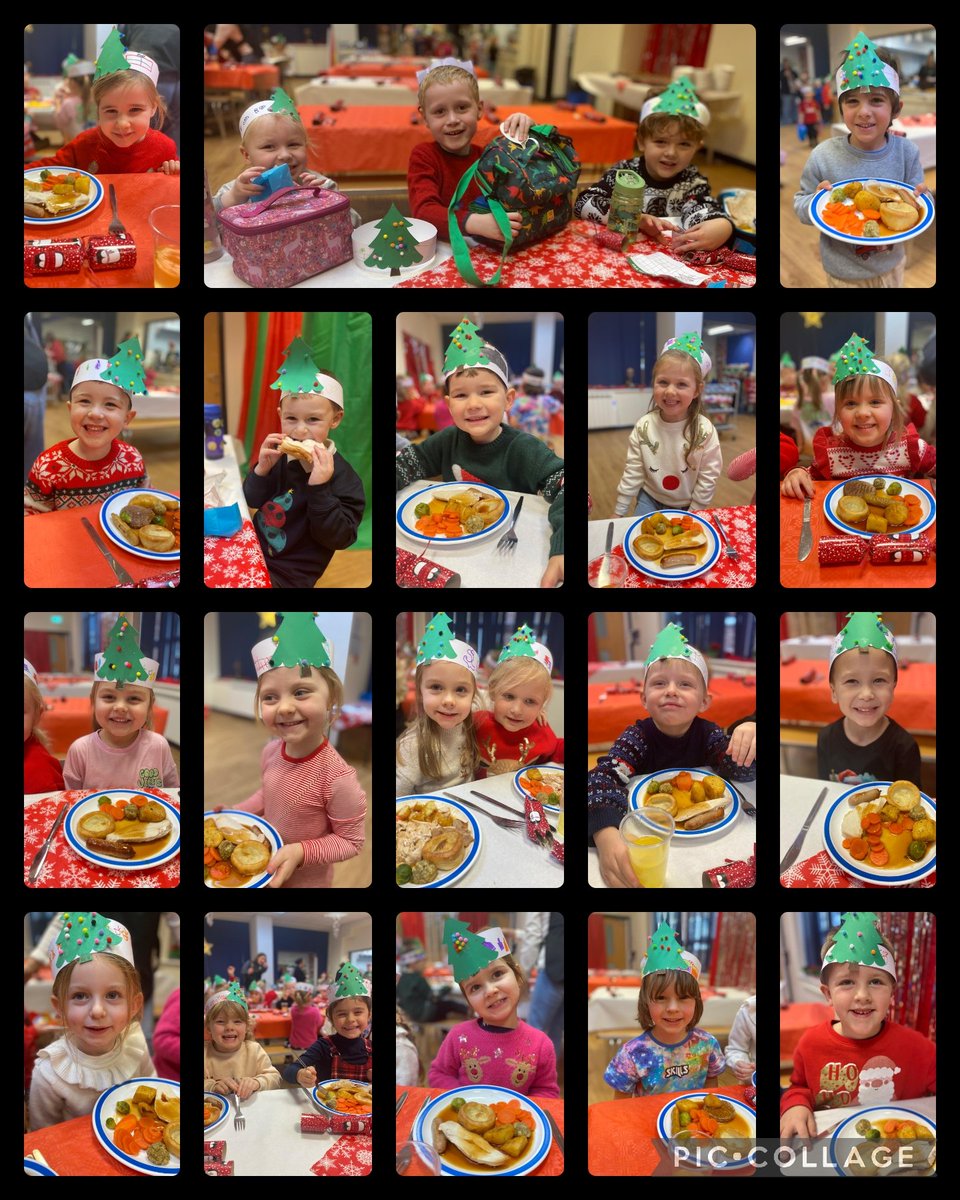 Reception loved their Christmas dinner today 🎅🌟
<a href="/BarntonMissR/">Miss Rutter</a> <a href="/BarntonMrsF/">Mrs Fisher</a>
