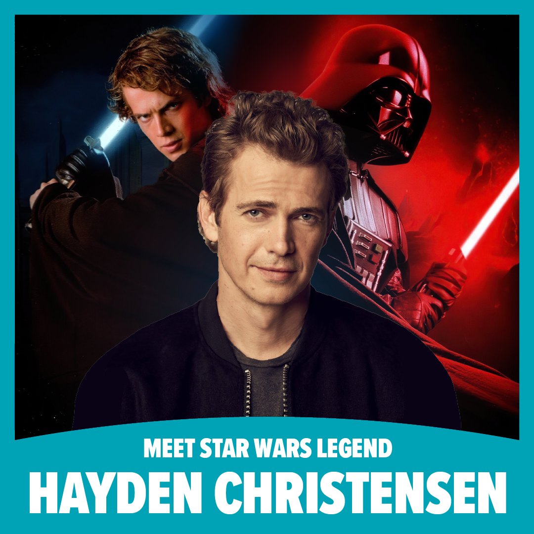 Don't miss your chance to meet the Chosen One ⭐ Star Wars legend Hayden Christensen (Anakin Skywalker) is bringing the Force to FAN EXPO Vancouver this February. Grab your tickets now. spr.ly/6014Qn94j