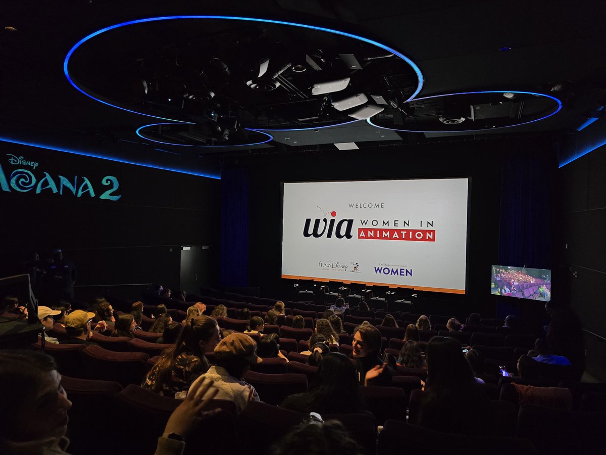 wia_animation's tweet image. Did you miss our special screening of Moana 2 at the @DisneyStudios? Don&apos;t miss the next one! Sign up to be a member here --&amp;gt; womeninanimation.org/join/