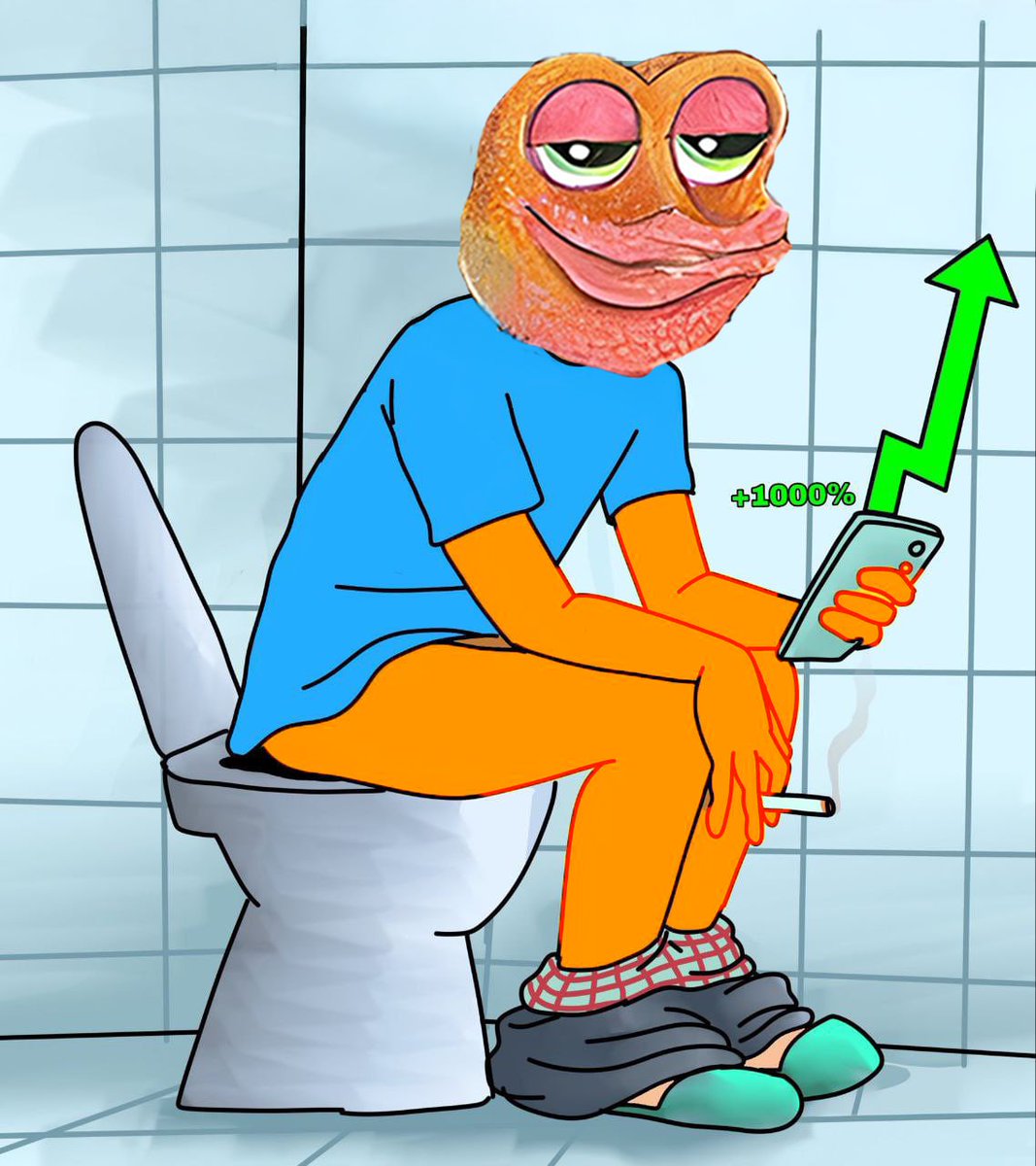 Pepe_Matt_Furie's tweet photo. Why is $PEPE orange now? Because frogs that touch #Ethereum turn to gold. 🐸🔥 #MagicFrog https://t.co/0LTipYwP31