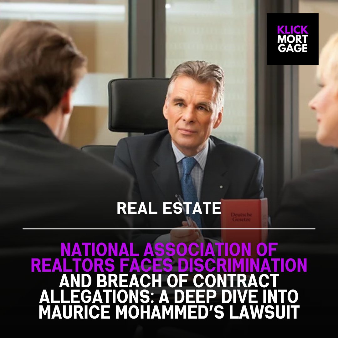 National Association of Realtors Faces Discrimination and Breach of Contract Allegations  #realestate #realtor #realtors #mortgage #refinance #miami #orlandorealtors #miamirealtors #miamirealtor  #orlando #orlandorealtor #broward #news #nar #trump

klickmortgage.com/post/national-…