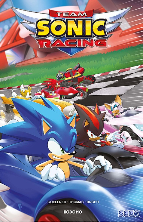 KodomoComics's tweet image. SONIC RACING: CROSSWORLDS nos ha recordado que en nuestro catálogo tenéis SONIC THE HEDGEHOG: RACING TEAM 🏎️, cómic que sirvió de precuela al videojuego de 2019, Team Sonic Racing. ¡Una aventura sobre ruedas! Echa un vistazo: s.mtrbio.com/gyuqmadkjy