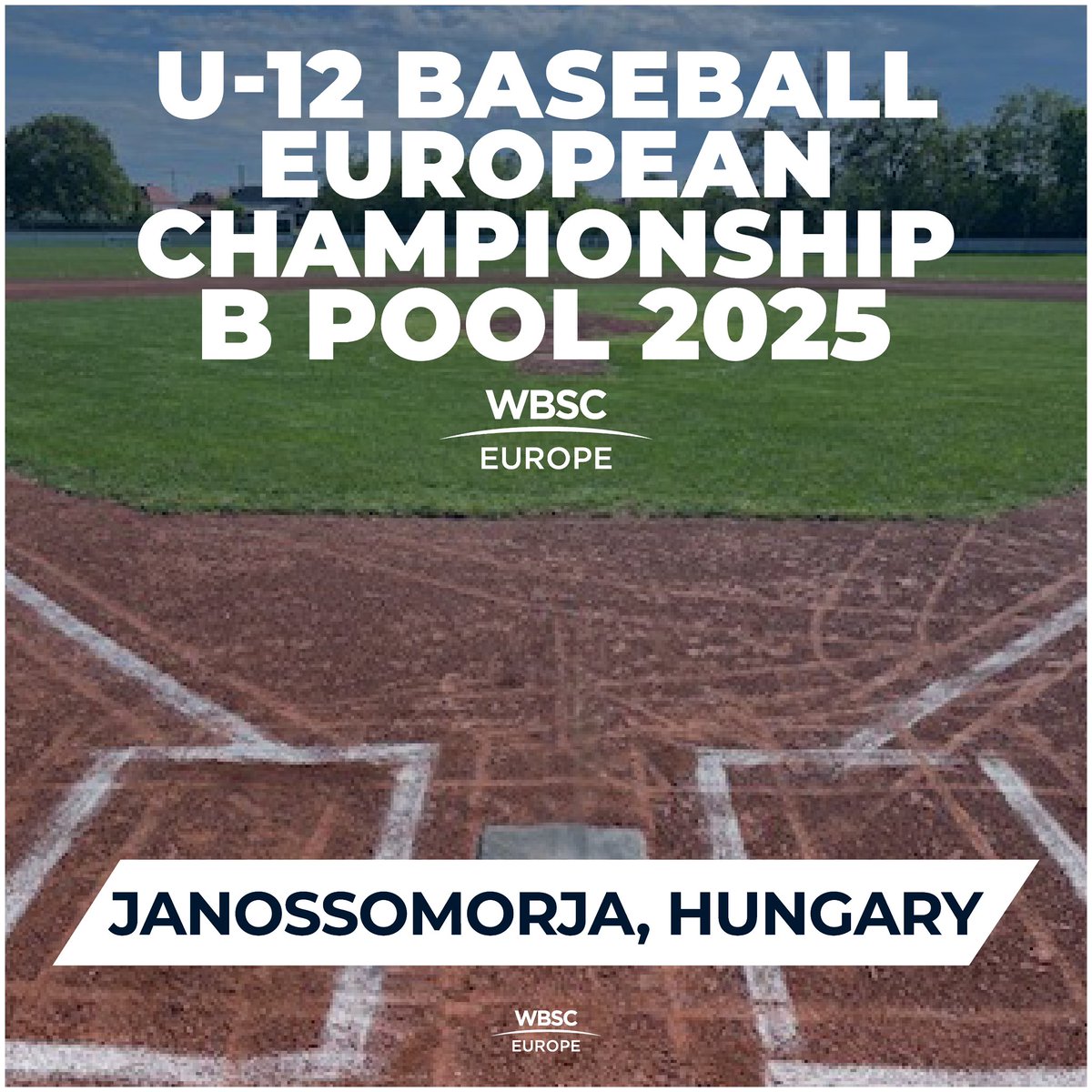 Hungary will host the U-12 #EuroBaseball Qualifier 2025 😍

The U-12 Baseball European Championship Pool B 2025 will be hosted in Jánossomorja, Hungary. The event is scheduled to take place during the first week of July ⚾️

📸 @rascals_js #BaseballEurope