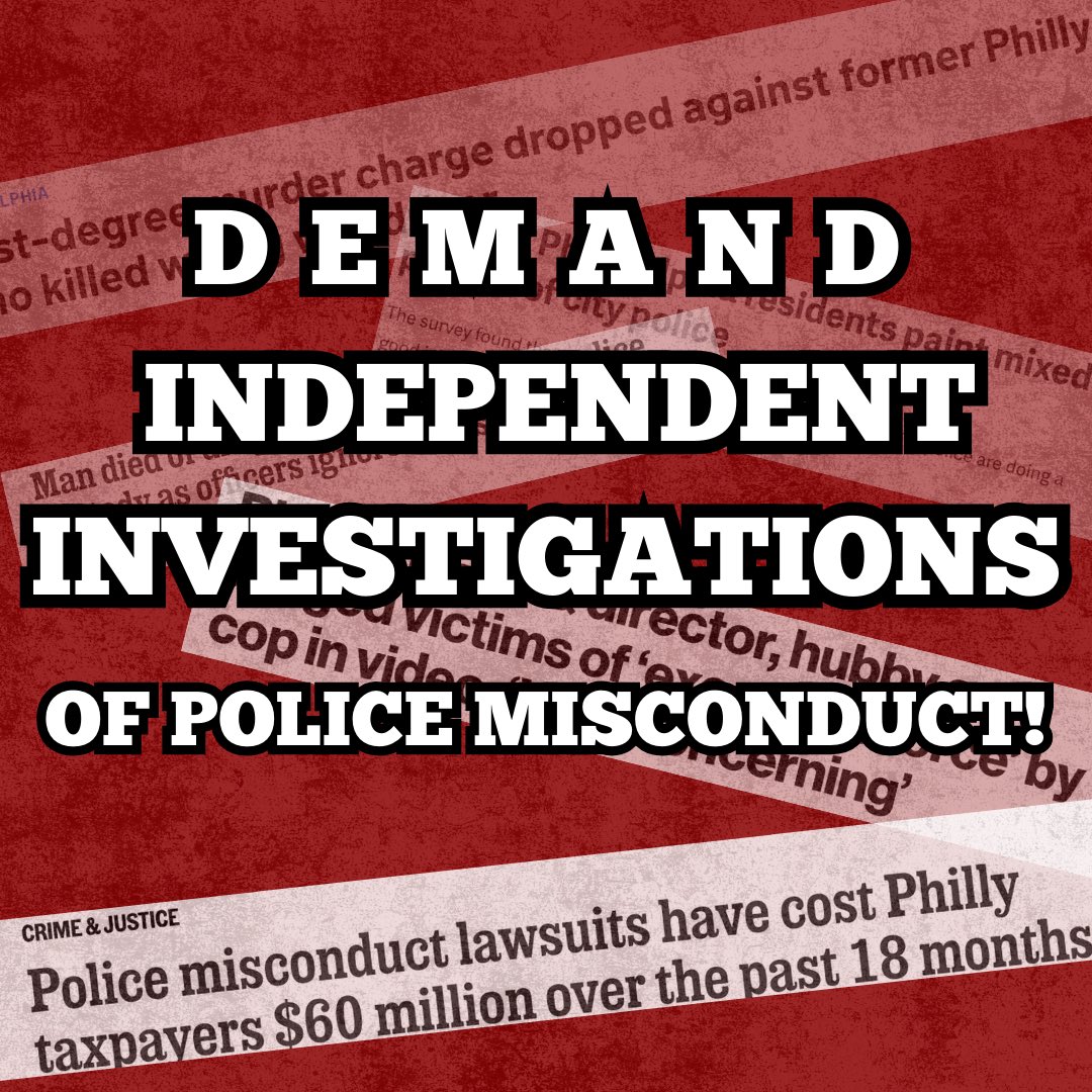 Time is running out for the Citizen Police Oversight Commission (CPOC) to get real independent investigative power into police misconduct! Join us in demanding the Parker admin prioritize CPOC in negotiations with the FOP. We’ll follow up with ways you can take action soon!
🧵1/5