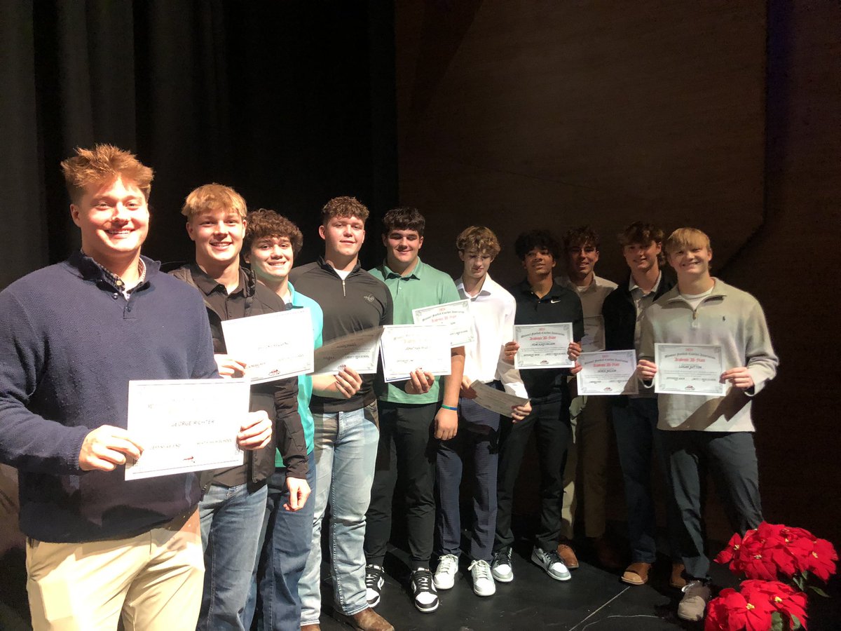 Congratulations to our Blue Jays who earned Academic All-State honors!