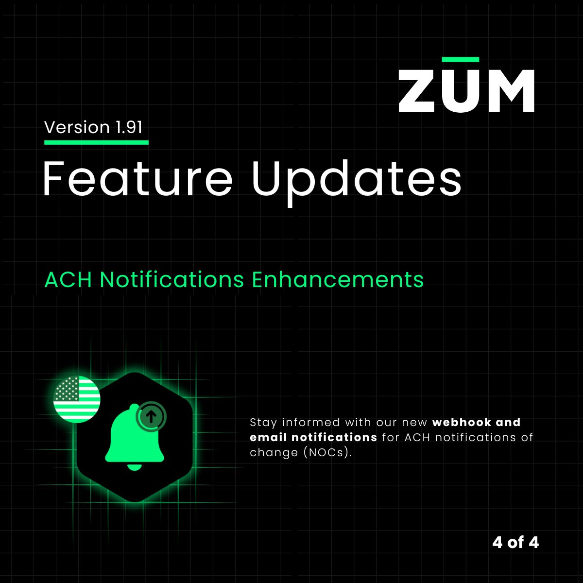 zumrails's tweet image. 🚀 Zūm Rails v1.91 is here! 

OAuth aggregation, progress bars, hosted checkout, &amp;amp; ACH notifications—streamline, secure, and scale with ease! 🌟 #Fintech