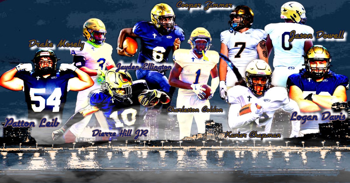 Congratulations to several of our guys named to the All-Metro Team! 

First Team:
Patton Leib - OL
Drake Mosley - LB
Dierre Hill Jr. - RB
Jayden Ellington - ATH
Charleston Coldon - WR
Xavier Chapman - DB
Logan Davis - OL
Jason Dowell - DL

2nd Team
Cooper Zimmer - LB