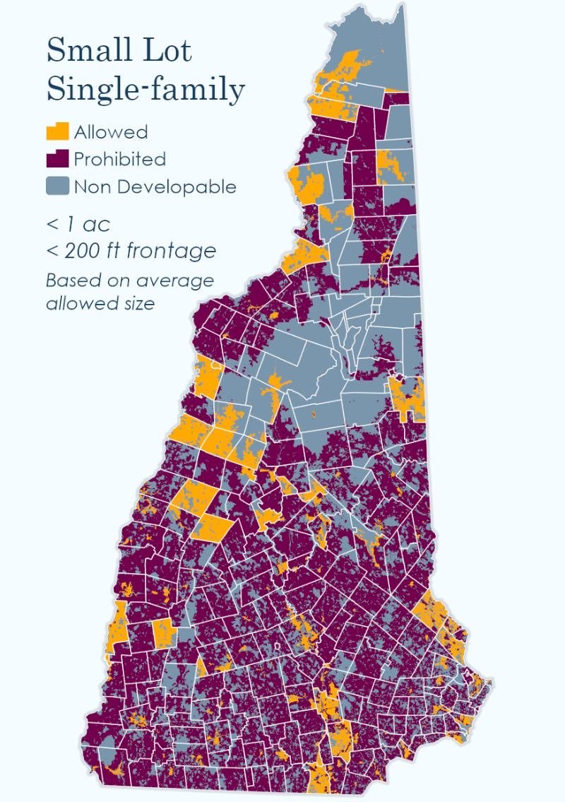 Young person: "New Hampshire is such a beautiful state. I think I will settle down and start a family here."

New Hampshire: