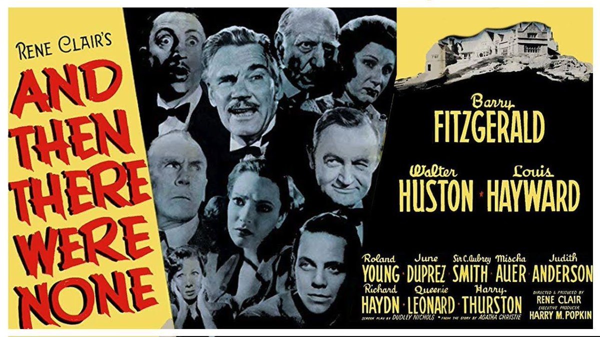 TalkingPicsTV's tweet photo. Directed by #ReneClair the classic mystery thriller, AND THEN THERE WERE NONE (1945) 9:05pm #TPTVsubtitles
Starring #BarryFitzgerald #WalterHuston #LouisHayward #JudithAnderson #JuneDuprez https://t.co/hgx4ZChsx1