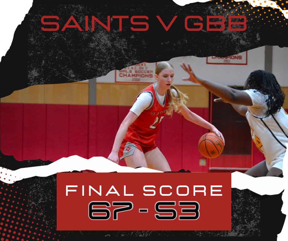 SASRIGirlsPrepHoops (@sasrigirlshoops) on Twitter photo The Saints went out with a win @shegotgameclassic on Sun defeating Good Better Best from N. Carolina.
Down 3 at the half, the team battled back behind balanced offensive play led by:
<a href="/zoeknightttt/">Zoe Knight</a> | 22P and game MVP
@isabelajickling | 18P
@molly.sisson | 13P
@ryannesheehan | 8P The Saints went out with a win @shegotgameclassic on Sun defeating Good Better Best from N. Carolina.
Down 3 at the half, the team battled back behind balanced offensive play led by:
<a href="/zoeknightttt/">Zoe Knight</a> | 22P and game MVP
@isabelajickling | 18P
@molly.sisson | 13P
@ryannesheehan | 8P